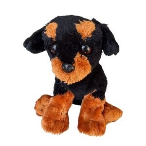 Ty Beanie Baby Brutus Dachshund Dog 9" Plush Stuffed Animal 2018